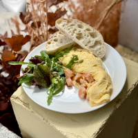 Omelette with Salmon
