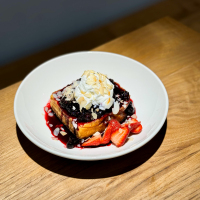 French Toast with Ice Cream